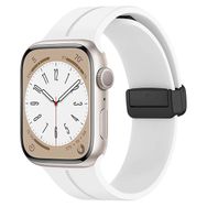 Microsonic Apple Watch Ultra 2 Ribbon Line Beyaz Kordon