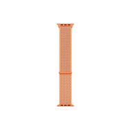 Microsonic Apple Watch Ultra 2 Turuncu Woven Sport Loop Hasırlı Kordon
