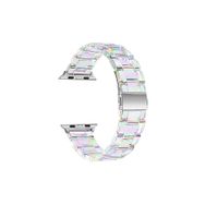 Microsonic Apple Watch Ultra Stainless Transparent Clear Çok Renkli Kordon