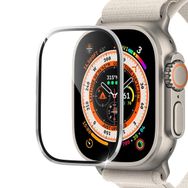 Microsonic Apple Watch Ultra V2 Gümüş Tam Kaplayan Cam Ekran Koruyucu