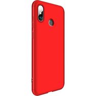 Microsonic CS110-DD-360-XMI-MI-6X-KRZ Xiaomi Mi A2 Double Dip 360 Protective Kırmızı Kılıf