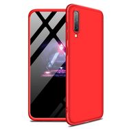 Microsonic CS110-KRZ Samsung Galaxy A70 Double Dip 360 Protective Kırmızı Kılıf