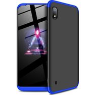 Microsonic CS110-MVI Samsung Galaxy A10 Double Dip 360 Protective Siyah Mavi Kılıf