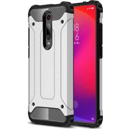 Microsonic CS160-GMS Xiaomi Mi 9t Rugged Armor Gümüş Kılıf