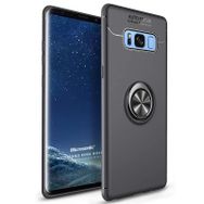 Microsonic CS220-SYH Samsung Galaxy S8 Plus Military Ring Holder Siyah Kılıf