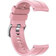 Microsonic Garmin Forerunner 158 Kordon, Silicone Rapid Bands Rose Gold Kordon
