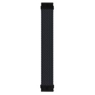 Microsonic Garmin Forerunner 245 Braided Solo Loop Band Siyah 135 mm Small Kordon