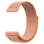 Microsonic Garmin Forerunner 245 Hasırlı Woven Sport Loop Turuncu Kordon