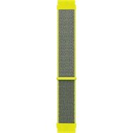 Microsonic Garmin Forerunner 55 Hasırlı Woven Sport Loop Sarı Kordon