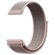 Microsonic Garmin Vivomove HR Hasırlı Woven Sport Loop Rose Gold Kordon