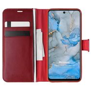 Microsonic General Mobile GM 22 Pro Delux Leather Wallet Kırmızı Cep Telefon Kılıfı