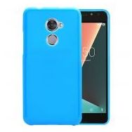 Microsonic Glossy Soft Vodafone Smart N8 Mavi Kılıf
