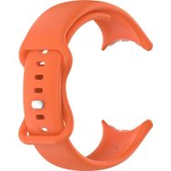Microsonic Google Pixel Watch Silicone Sport Band Turuncu Kordon
