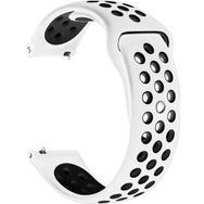 Microsonic Haylou RS4 Plus Rainbow Sport Band Siyah Beyaz Kordon