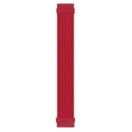 Microsonic Haylou Solar LS02 Braided Solo Loop Band Kırmızı 135 mm Small Kordon