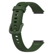 Microsonic Huawei Band 7 Silicone Sport Band Koyu Yeşil Kordon