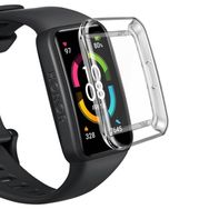 Microsonic Huawei Honor Band 6 360 Full Round Soft Silicone Şeffaf Cep Telefonu Kılıfı