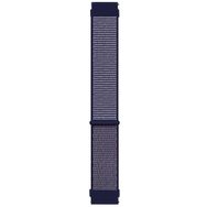 Microsonic Huawei Honor Magic Watch 2 46 mm için Hasırlı Woven Sport Loop Mor Kordon
