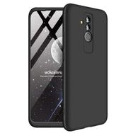Microsonic Huawei Mate 20 Lite Double Dip 360 Protective Siyah Kılıf