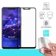 Microsonic Huawei Mate 20 Lite Seramik Matte Flexible Siyah Ekran Koruyucu