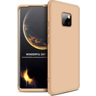 Microsonic Huawei Mate 20 Pro Double Dip 360 Protective Gold Kılıf