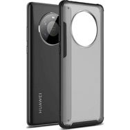 Microsonic Huawei Mate 40 Pro Frosted Frame Siyah Kılıf