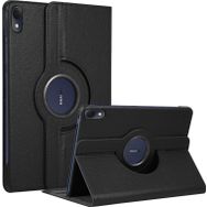 Microsonic Huawei MatePad 11 2023 360 Rotating Stand Deri Siyah Tablet Kılıfı