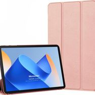 Microsonic Huawei Matepad 11.5 Slim Translucent Back Smart Cover Rose Gold Tablet Kılıfı