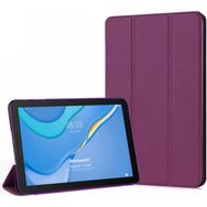 Microsonic Huawei MatePad T10 Slim Translucent Back Smart Cover Mor Tablet Kılıfı