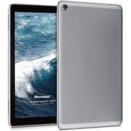Microsonic Huawei MatePad T10 Transparent Soft Beyaz Tablet Kılıfı