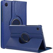 Microsonic Huawei MatePad T10S 360 Rotating Stand Deri Lacivert Tablet Kılıfı