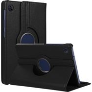 Microsonic Huawei MatePad T10S 360 Rotating Stand Deri Siyah Tablet Kılıfı