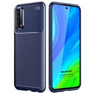 Microsonic Huawei P Smart 2021 Legion Series Lacivert Cep Telefonu Kılıfı