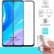 Microsonic Huawei P Smart Pro Seramik Matte Flexible Siyah Ekran Koruyucu