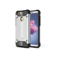 Microsonic Huawei P Smart Rugged Armor Gümüş Kılıf
