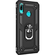 Microsonic Huawei P20 Lite Military Ring Holder Siyah Kılıf