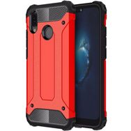 Microsonic Huawei P20 Lite Rugged Armor Kırmızı Kılıf