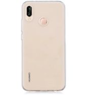 Microsonic Huawei P20 Lite Transparent Soft Beyaz Kılıf