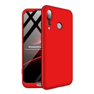 Microsonic Huawei P20 Pro Double Dip 360 Protective Kırmızı Kılıf