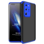 Microsonic Huawei P40 Pro Double 360 Mavi Siyah Kılıf
