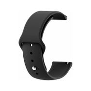 Microsonic Huawei Watch 3 Silicone Sport Band Siyah Kordon