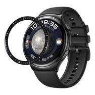 Microsonic Huawei Watch 4 Pro Tam Kaplayan Temperli Cam Full Siyah Ekran Koruyucu