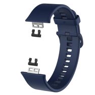 Microsonic Huawei Watch Fit için Silicone Sport Band Lacivert Kordon