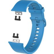 Microsonic Huawei Watch Fit Silicone Sport Band Mavi Kordon