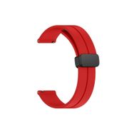 Microsonic Huawei Watch GT 3 42 mm Ribbon Line Kırmızı Kordon