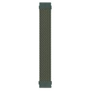 Microsonic Huawei Watch GT 3 Pro 46 mm Titanyum Braided Solo Loop Band Koyu Yeşil 155 mm Medium Kordon