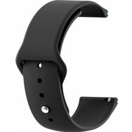 Microsonic Huawei Watch GT Sport Silicone Sport Band Siyah Kordon