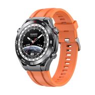 Microsonic Huawei Watch Ultimate Silicone Sport Band Turuncu Kordon