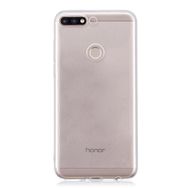 Microsonic Huawei Y7 2018 Transparent Soft Beyaz Kılıf
