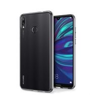 Microsonic Huawei Y7 Prime 2019 Skyfall Transparent Clear Kırmızı Kılıf